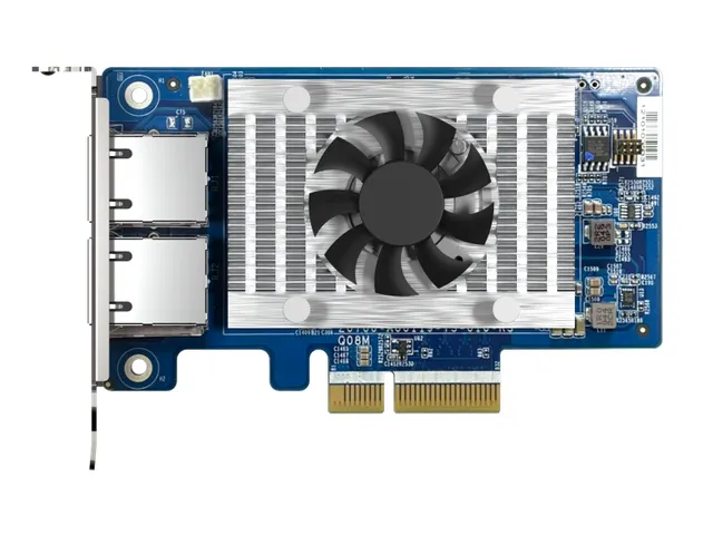QNAP QXG-10G2T-X710, Intern, Bedraad, PCI Express, Ethernet, 1000 Mbit