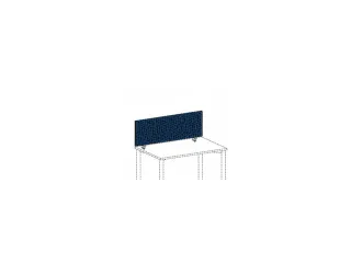 Bureauwand H X B X D 400x1200x 41mm Geluiddempend Blauw - 2
