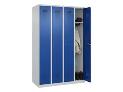 locker,HxBxD 1850x1200x500mm,4vak,vak B 300mm,cil.-slot