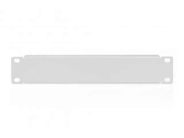 1U Afdekplaat voor 254mm (10 inch) Kasten 45x255x12mm Grijs