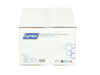 Hynex Afvalzak HDPE Gerecycled T15 25 Liter Transparant 50x55cm 50s - 8