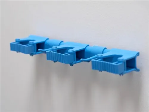 Vikan hygiënisch Hi-Flex ophangsysteem 2 haken blauw 420mm