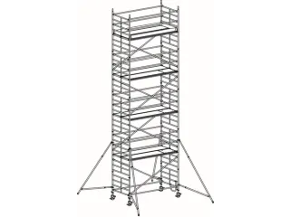 rolsteiger,reik H 10,4m,steiger H 9,64m,4platform(s),m. luik - 1