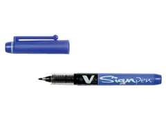 Feutre Pilot V-Sign pointe moyenne 2mm Bleu
