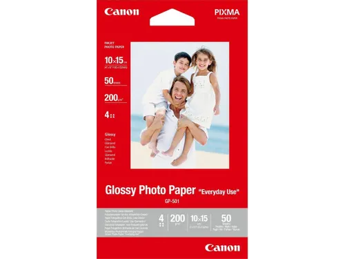 Canon GP-501 10x15cm 50 vel Glans pak fotopapier 200 Gram