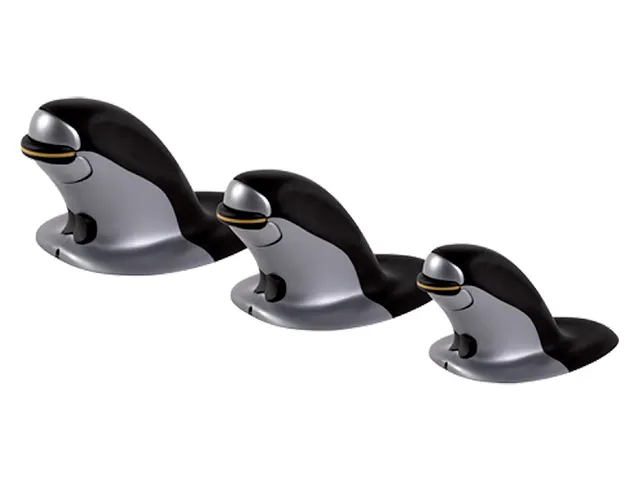 Ergonomische Muis Verticaal Fellowes Penguin Draadloos Medium