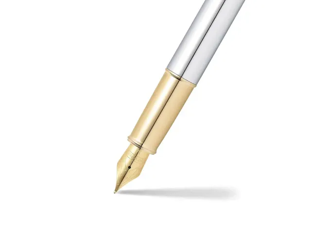 Vulpen SHEAFFER 100 E9340 M Bright chrome gold tone