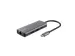 Adapter Trust Dalyx 6-in-1 USB-C multipoort grijs