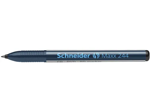 CD/DVD marker Schneider Maxx 244 0.7mm zwart
