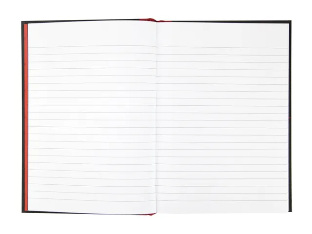 Carnet de notes Oxford Black n'Red A5 96 feuilles uni