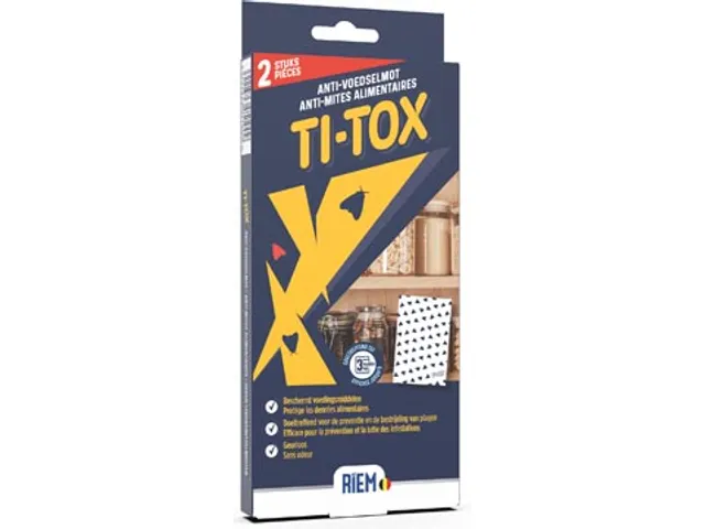 Ti-Tox anti-voedselmot, doos 2 stuks