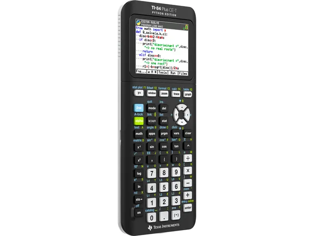 Grafische calculator TI-84PLCETPYT Python Edition