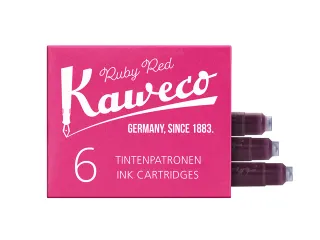 Inktpatroon Kaweco rood doosje à 6 stuks - 2