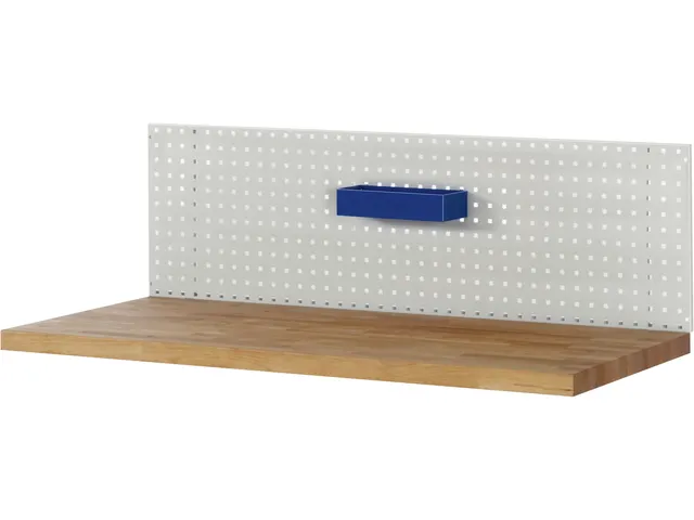 opbergbak,v. perfoplaat,HxBxD 65x300x125mm