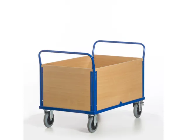 chariots à quadruple paroi,force 600kg,plateau Lxl 1200x770mm