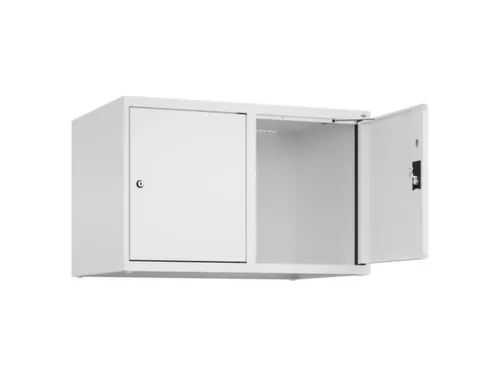 opzetkast,v. locker,2vak.,vak B 400mm,HxBxD 500x800x500mm,cilinderslot
