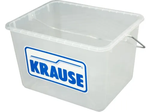 Emmer,V. Trapladder,8L,Kunststof,Transparant