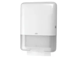 Tork 553000 H3 C-vouw en Z-vouw Handdoek Dispenser Elevation Wit