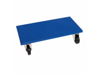 meubelroller,draagverm. 500kg,laadvl. LxB 600x400mm,platform gesloten - 1