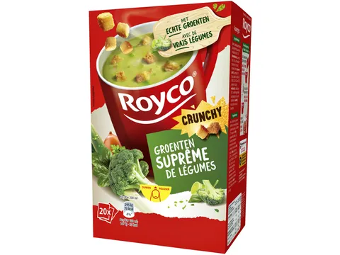 Soep Royco groenten surpreme met croutons 20 zakjes
