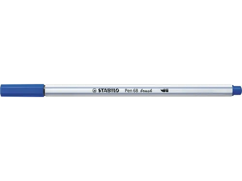 Brushstift STABILO Pen 568/32 ultramarijnblauw