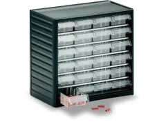 Magazijnunit Pp-Behuizing 290x310x180mm 24 Laden Maat 2