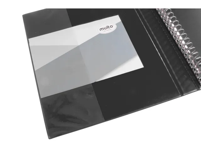 Presentatie ringband Multo A4 23r O-32mm zwart