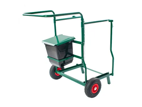 Containerkar voor 1x 240 Liter container Groen