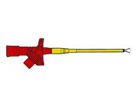 Flexibele Klemtestpen / Rood (kleps 2600)
