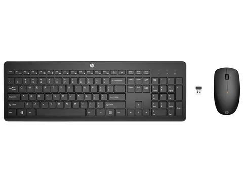 Toetsenbord + muis HP 235 draadloos Qwerty zwart