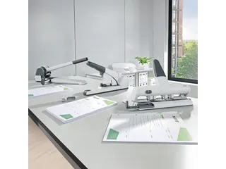 Leitz 5114 AKTO variabele multi perforator 4-gaats 30vel zilver - 7