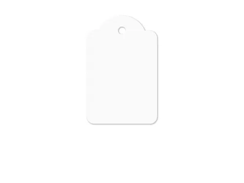 Draadetiket Kangaro 28x43mm wit doos a 250 stuks