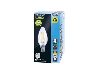 Ledlamp Integral E14 2700K warm wit 4.5W 250lumen - 1
