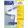 Etiket Avery Zweckform 3667 48.5x16.9mm wit 6400stuks