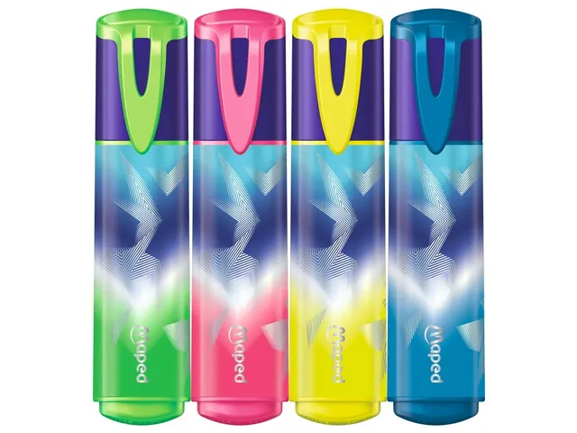 Markeerstift Maped Arctic Vibes set à 4 kleuren