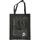 Tas Creativ Company 42x34x12cm met plastic voorkant zwart
