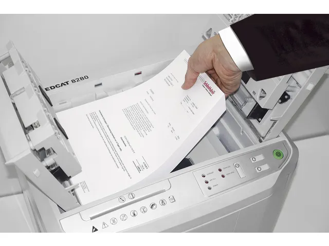 Destructeur Papier Ideal Shredcat 8280 Cc 4x10mm P-4
