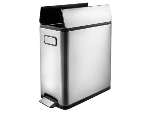 Stijlvolle Pedaalemmer Ecofly Step Bin 20 Liter Mat Rvs
