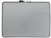Tableau Blanc Nobo Slim Line 43x58cm Argent