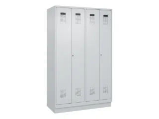 locker voor scheiding van kleding,HxBxD 1950x1200x500mm,4vak - 1