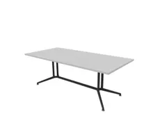 vergadertafel,HxBxD 740x2100x1000mm,rechthoekig