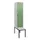 locker met bank,HxBxD 1950x400x815mm,1vak,vak B 400mm,draaigrendel