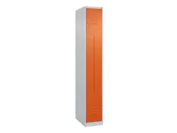Z-garderobekast,HxBxD 1850x300x500mm,vak B 150/300mm,cil.-slot