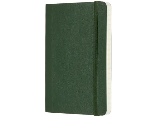 Notitieboek Moleskine pocket 90x140mm lijn soft cover myrtle green