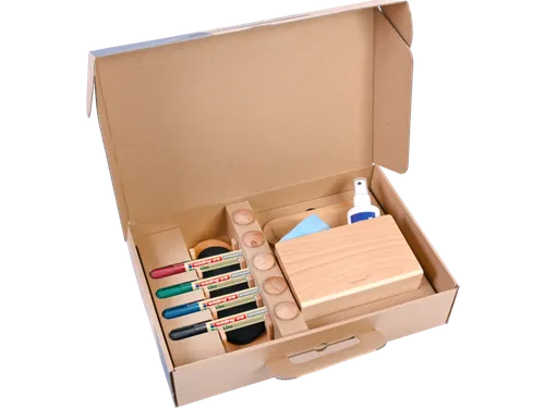 Whiteboard accessoire starter kit Legamaster WOODEN 17 stuks