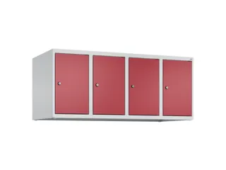 opzetkast,v. locker,4vak.,vak B 300mm,HxBxD 500x1200x500mm - 2