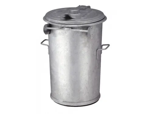 Staalverzinkte Afvalbak 110 Liter