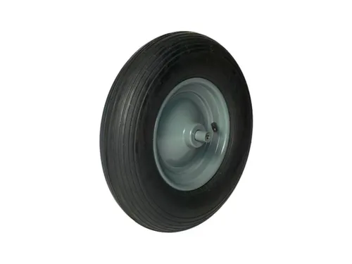 kruiwagenwiel,draagverm. 250kg,ØxB 400x100mm,aslengte 100mm