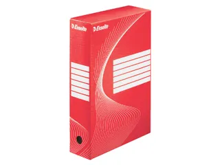 Archiefdoos Esselte Boxycolor 80mm 352x250mm rood - 1