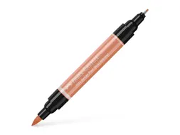Tekenstift Faber-Castell Pitt Artist Pen duo marker 189 kaneelbruin